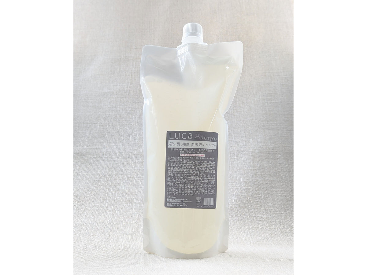 Luca Shampoo Refill 700mL | Gentle Scalp Care for Mature Hair (NZ)